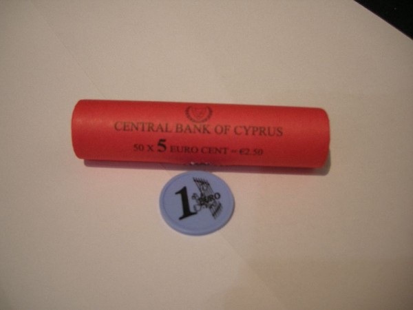 (afbeelding voor) Muntrol 5 cent 2008